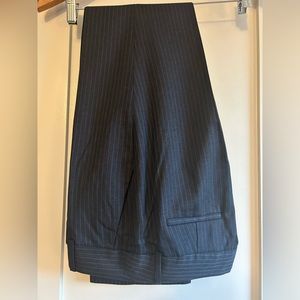 Women’s J Crew Grey Pinstriped Suit, 2